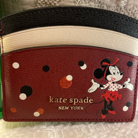 kate spade Handbags - Kate Spade Disney Minnie Mouse card holder